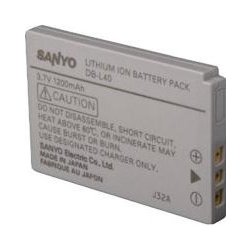 Baterie Sanyo DB-L40 AEX
