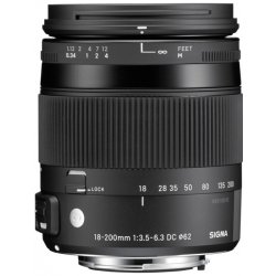 Sigma 18-200mm f/3,5-6,3 DC Macro OS HSM Canon